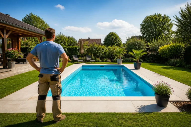 Piscine diy terminee fierte dun projet personnel