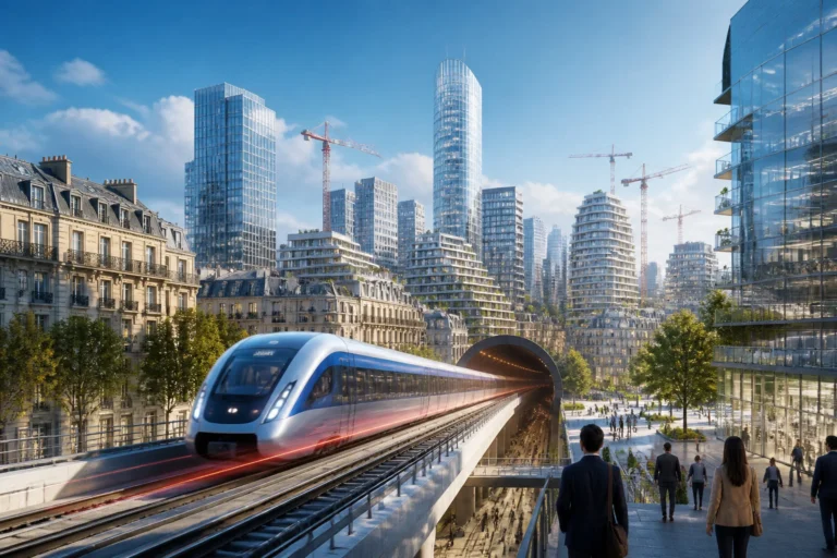 Grand paris express metamorphose urbaine