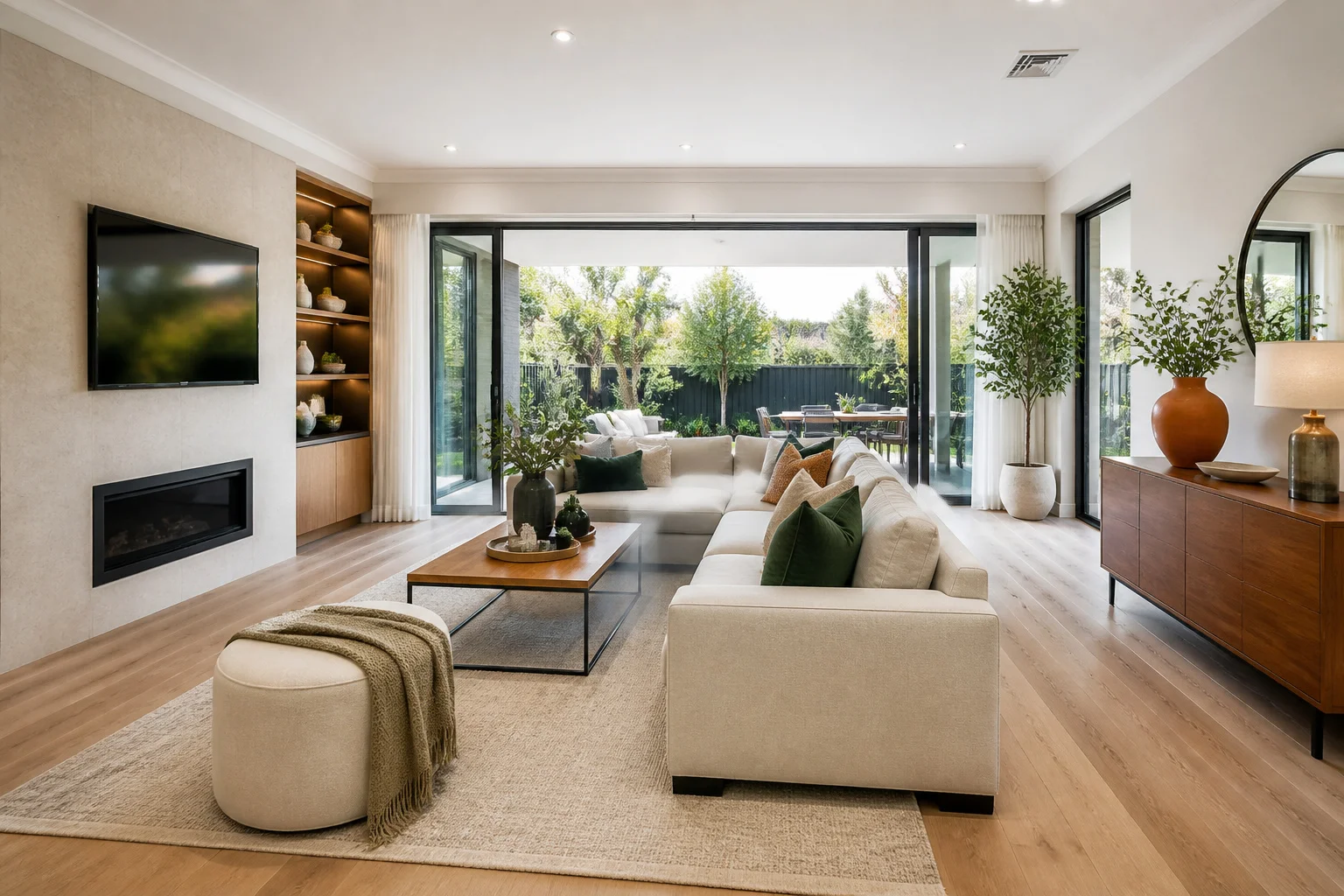 Salon moderne et lumineux ideal pour la vente