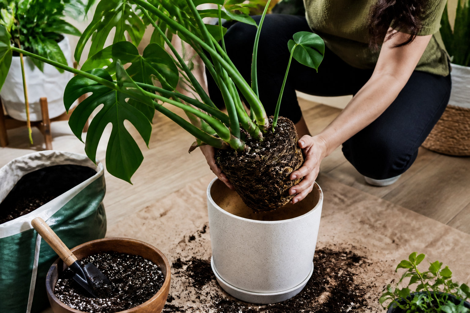 Comment sauver un Monstera au feuillage jauni ?