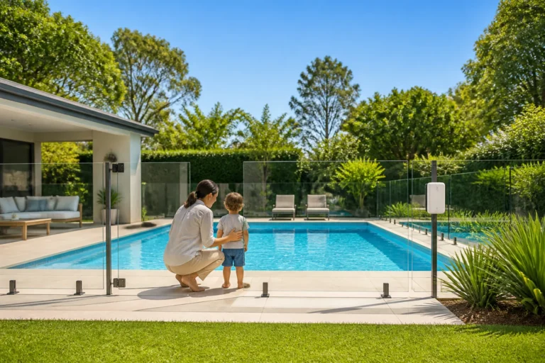 Piscine securisee et familiale