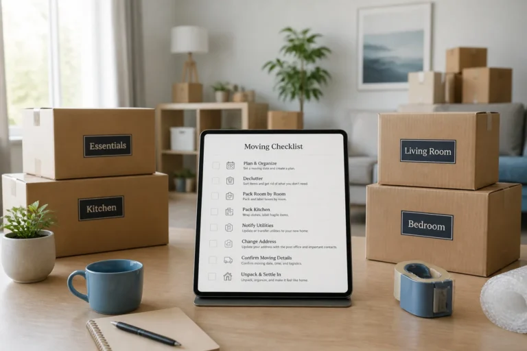 Organisation dun demenagement serein