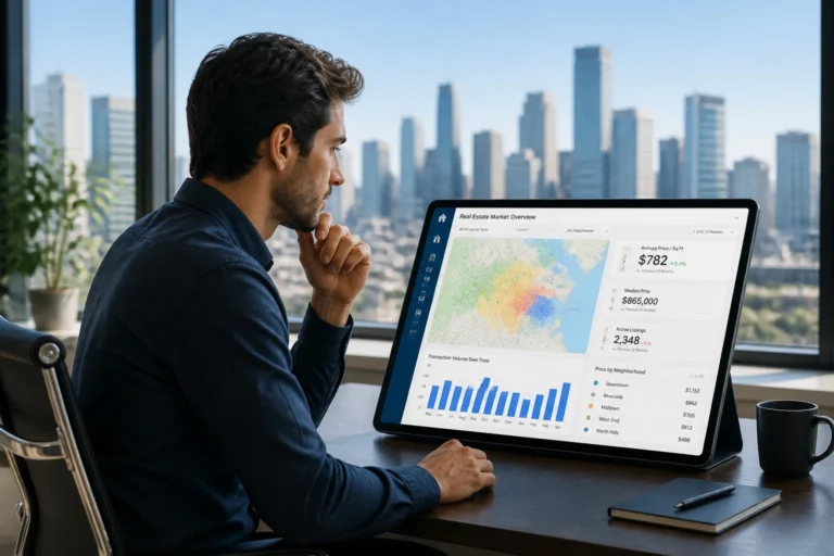Analyse de marche immobilier urbain