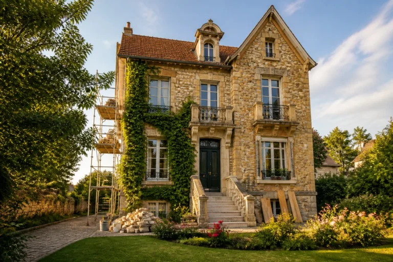 Belle maison meuliere en renovation