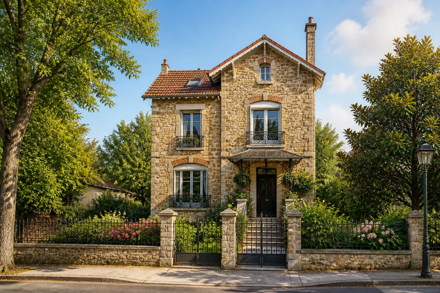 Charmante maison en meuliere belle epoque
