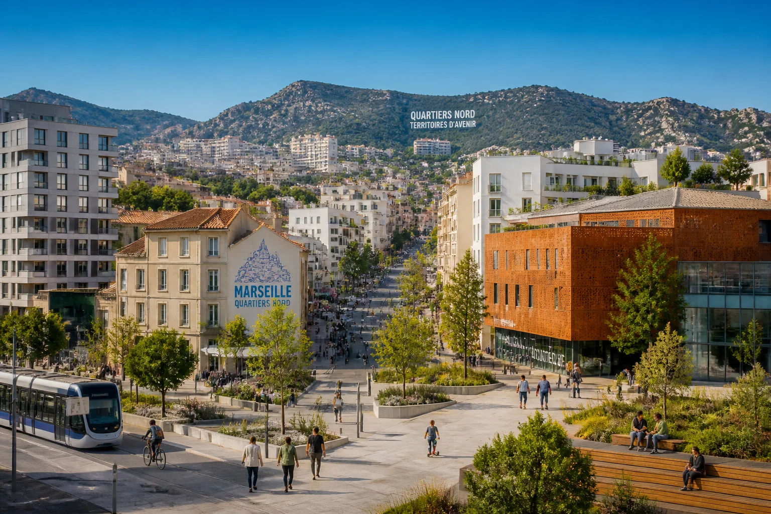 Marseille les quartiers nord en devenir