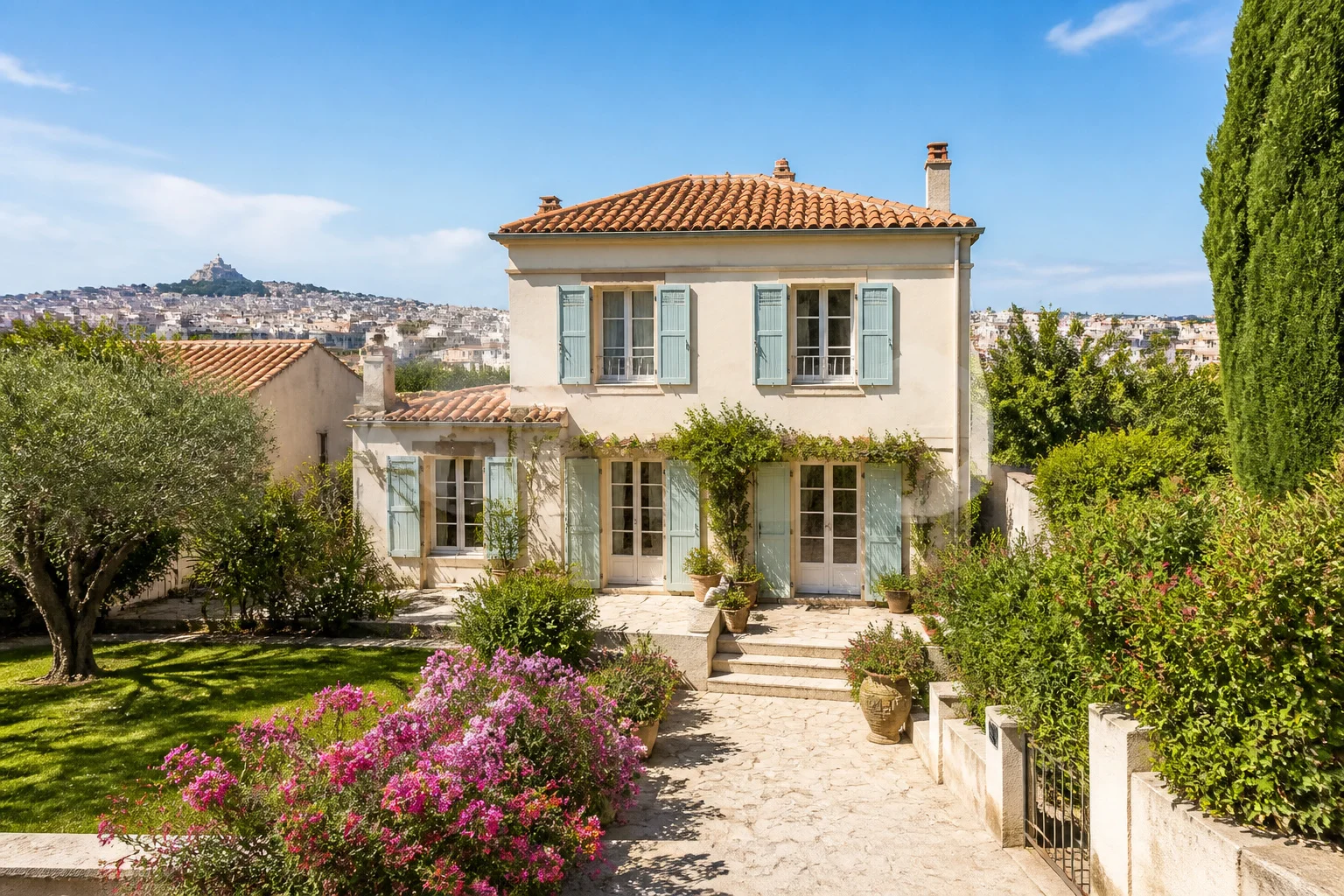 Charmante maison mediterraneenne a marseille