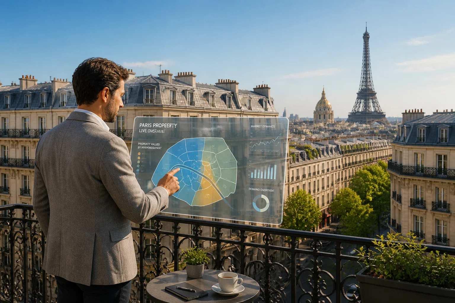 Analyse immobiliere a paris avec technologie