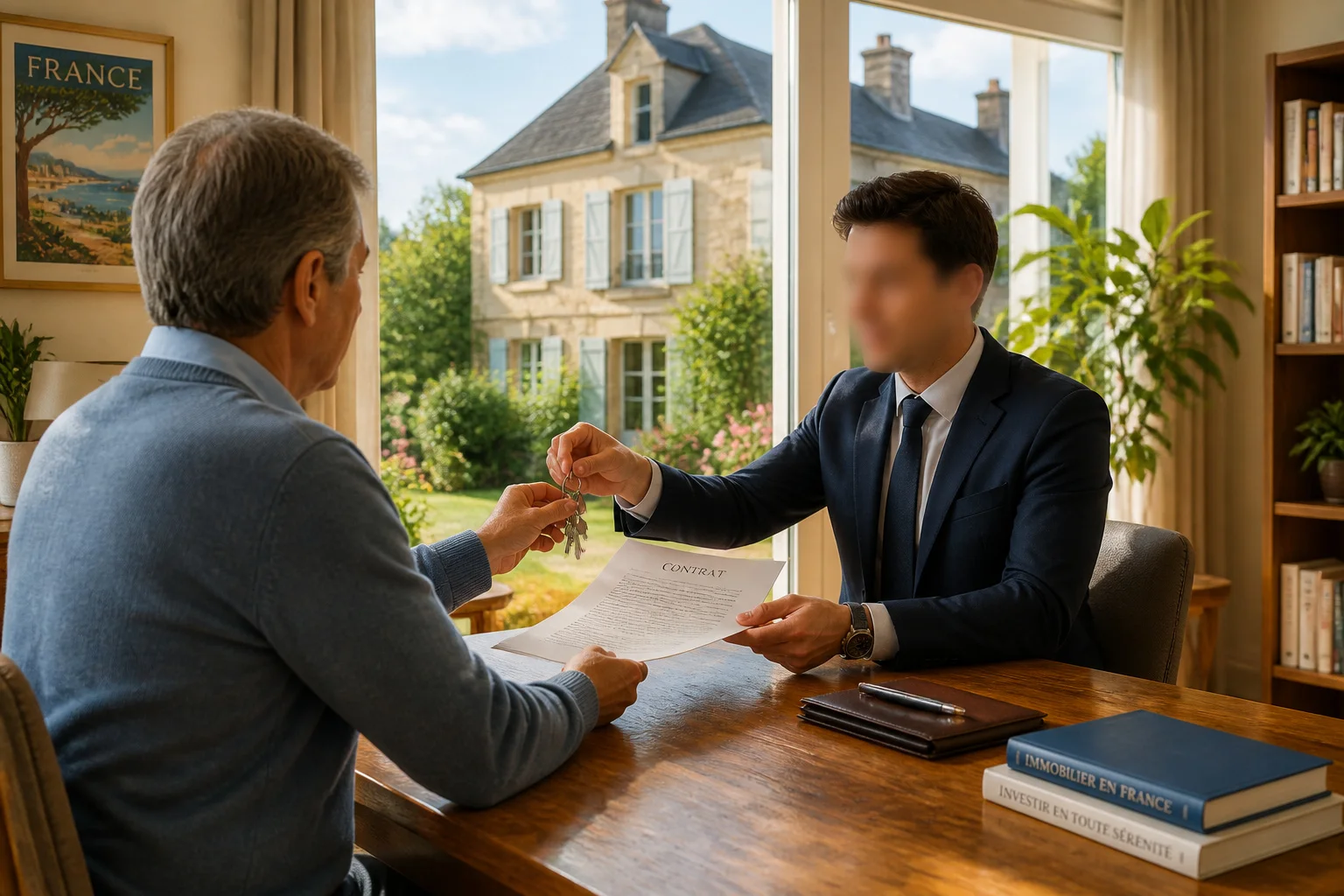 Transaction immobiliere en france