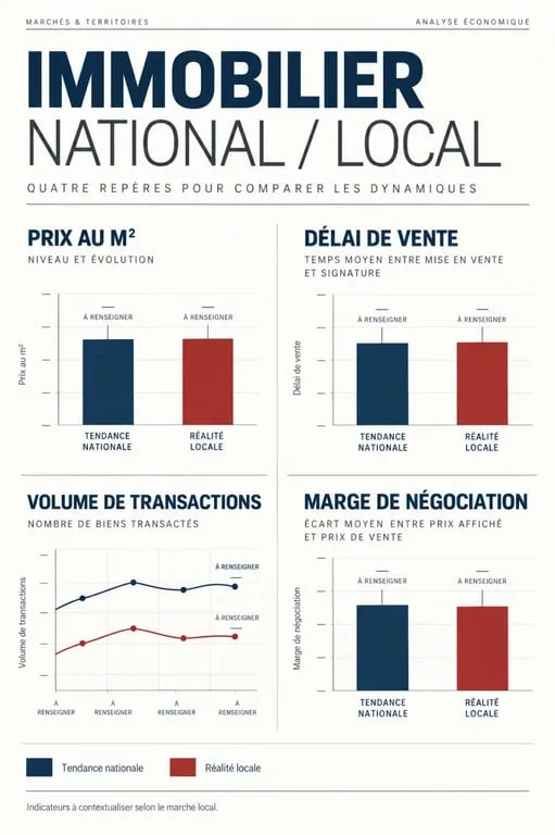 Chronique immobilier : visualisation des prix, délais de vente et volumes de transactions
