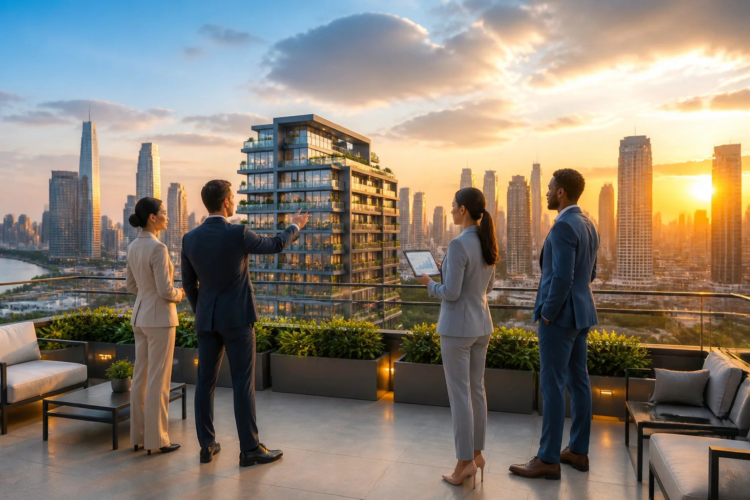 Investissement et developpement immobilier urbain