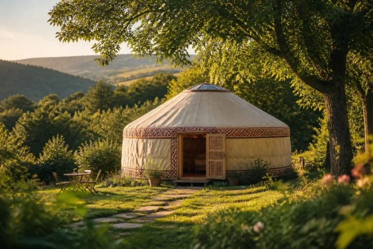 Yourte paisible en pleine nature