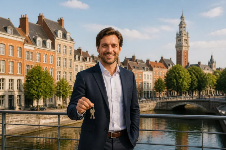 Agent immobilier confiant a lille