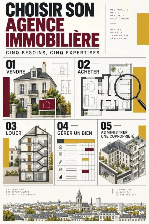 Agence immobilière à Dijon : services pour vendre, acheter, louer et gérer un bien